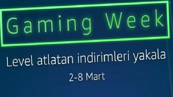 Amazon’da oyunculara özel Gaming Week indirimleri başladı