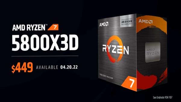 AMD Ryzen 7 5800X3D’nin performansı ortaya çıktı: 5800X’in önüne geçti