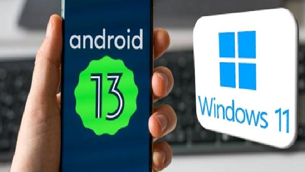 Android 13 yüklü Pixel 6’da Windows 11 çalıştırıldı