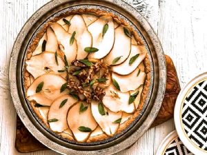 Armutlu Cevizli Cheesecake Tart Nasıl Yapılır?