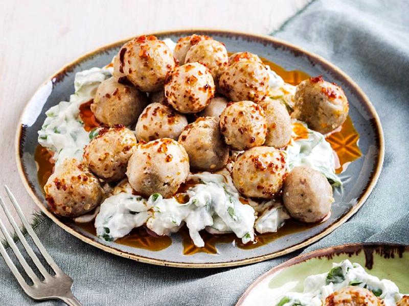 Cacıklı patlıcanlı köfte Nasıl Yapılır?