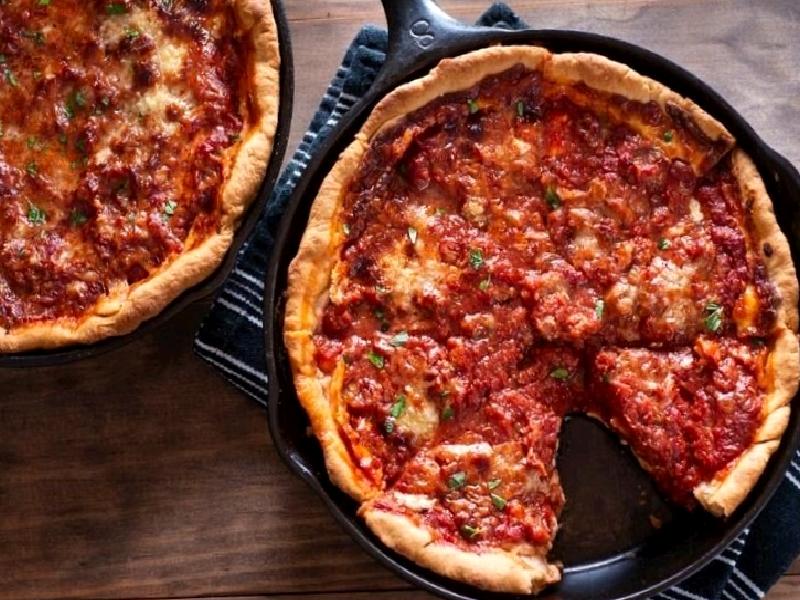 Deep Dish Pizza Nasıl Yapılır?