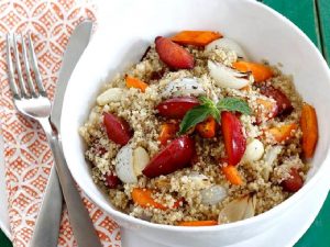 Erikli kinoa salatası Nasıl Yapılır?