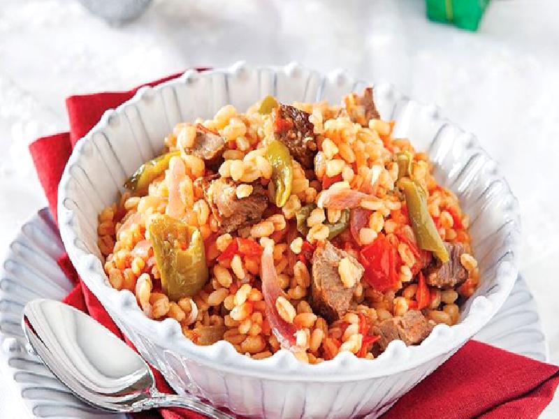 Etli bulgur pilavı Nasıl Yapılır?