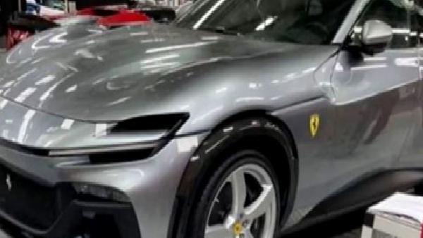 Ferrari Purosangue SUV’un fotoğrafları sızdırıldı: İşte tasarımı
