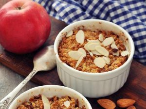 Fit elmalı crumble Nasıl Yapılır?