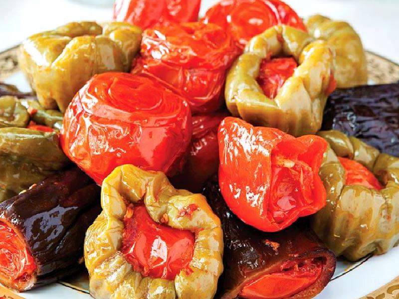 GAZİANTEP USULÜ ETLİ KARIŞIK DOLMA Nasıl Yapılır?