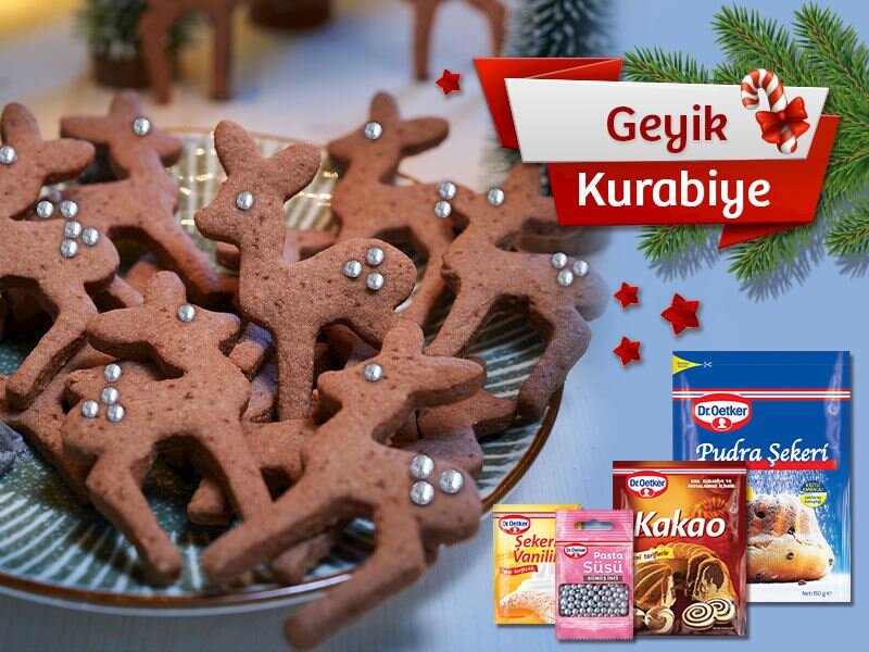 Geyik Kurabiye Nasıl Yapılır?