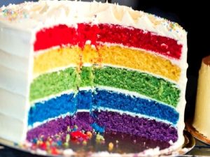 Gökkuşağı (Rainbow) Kek Nasıl Yapılır?