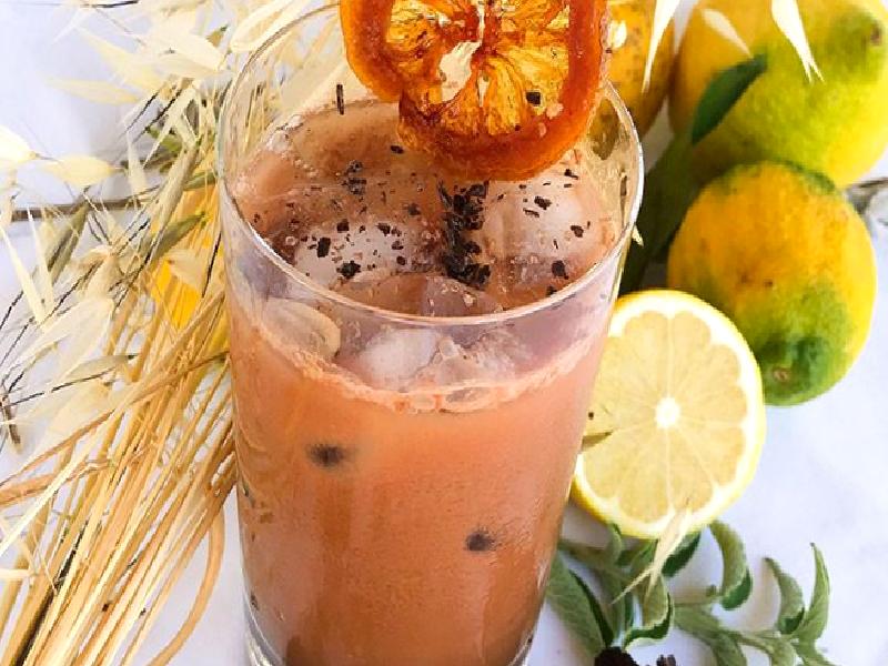 Gümüşlük (Adaçayı&Limon&Bitter Çikolatalı Soğuk Çay) Nasıl Yapılır?