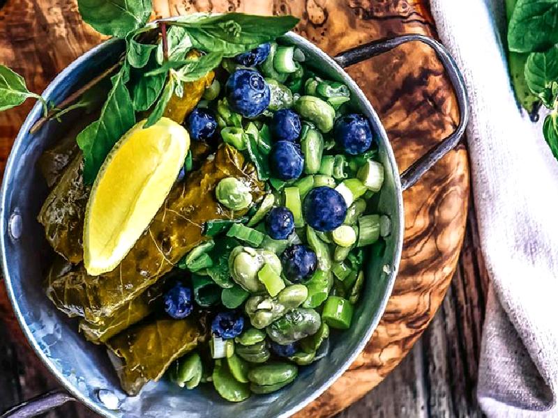 İç bakla yatağında yaprak sarma Nasıl Yapılır?