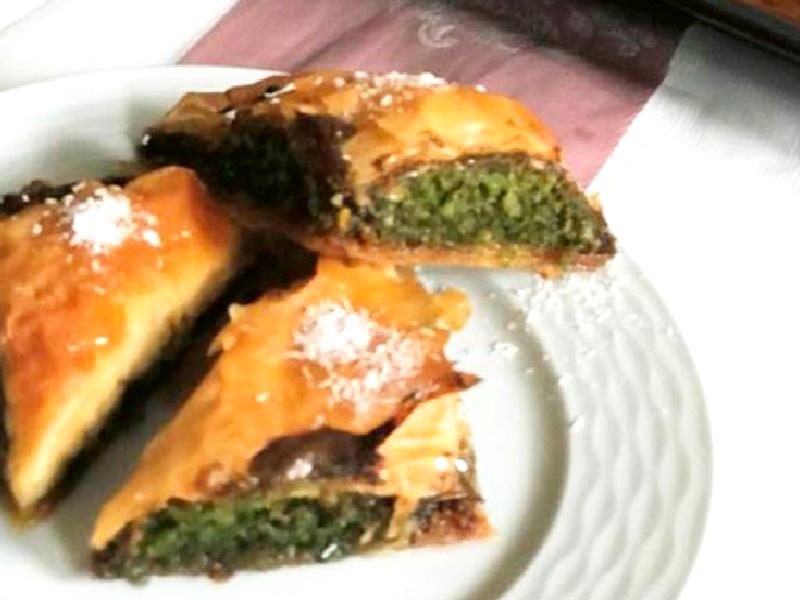Ispanak kekli baklava Nasıl Yapılır?