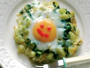 Ispanak Ve Pırasalı Omlet Nasıl Yapılır?