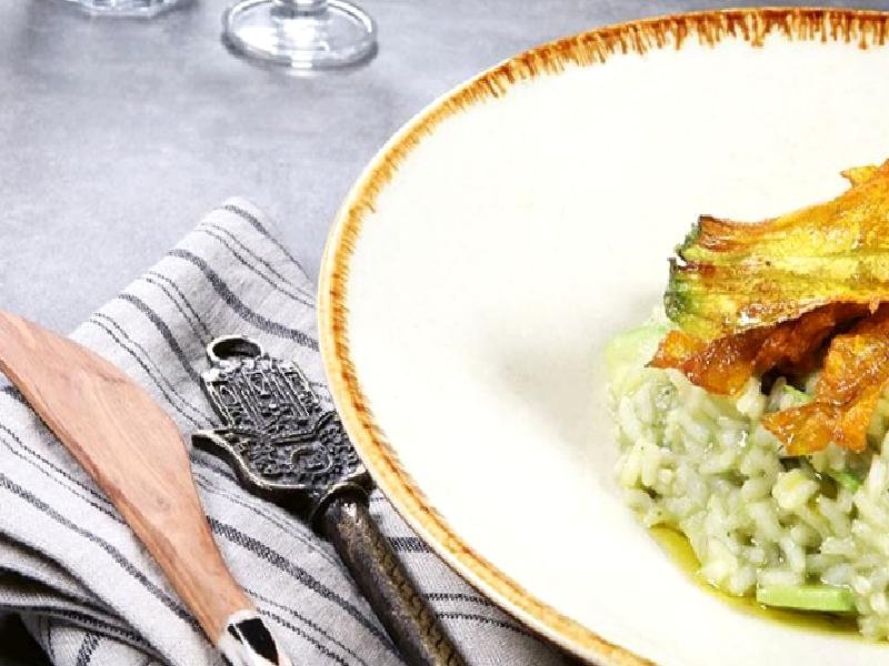 Kabak Ve Kabak Çiçekli Risotto Nasıl Yapılır?