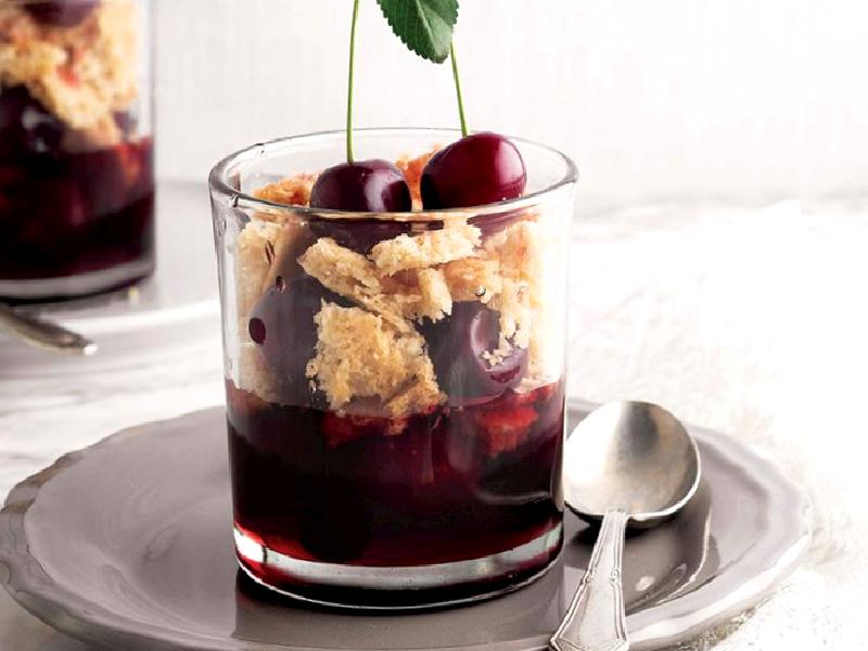KAVANOZDA VİŞNELİ CRUMBLE Nasıl Yapılır?