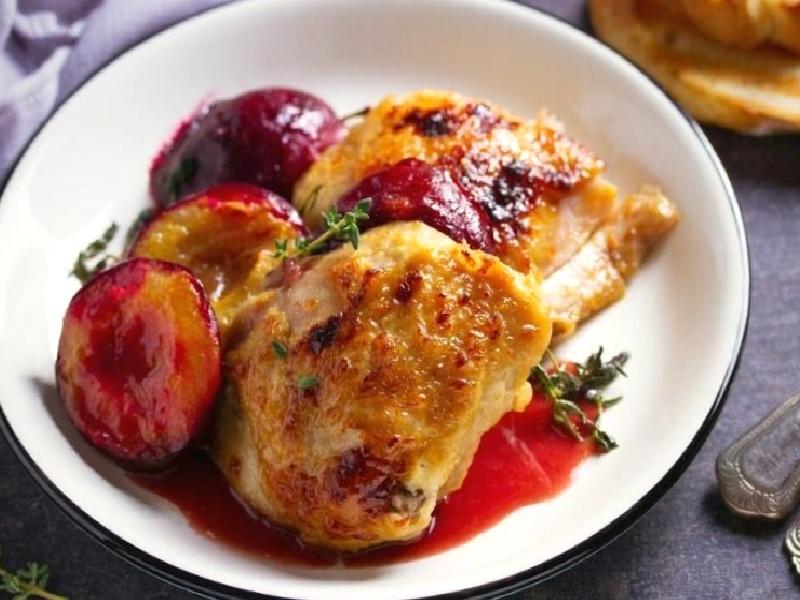 Kuru Erikli Fırında Tavuk Nasıl Yapılır?