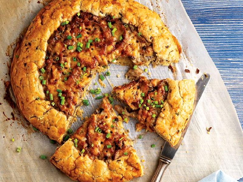 Mantar Dolgulu Galette Nasıl Yapılır?