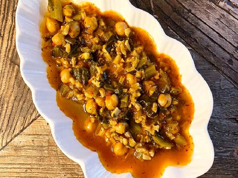 Nohutlu Pazı Sapı Nasıl Yapılır?