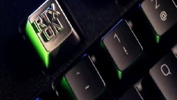 Nvidia özel bir RTX ON hatıra tuşu hediye edecek