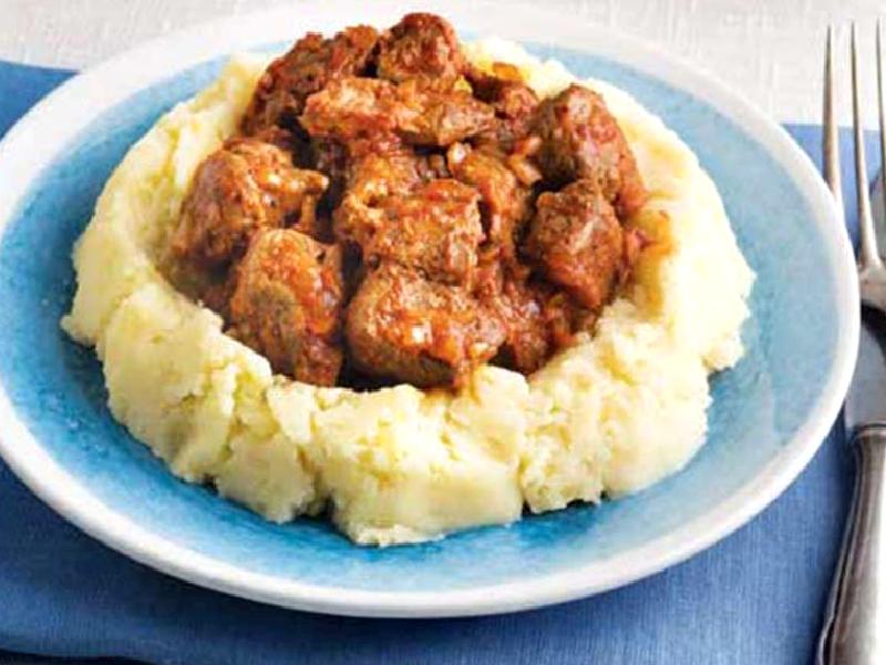 PATATES PÜRELİ TAS KEBABI Nasıl Yapılır?