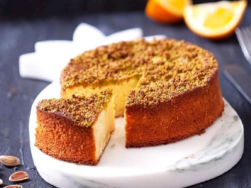 PORTAKALLI, FISTIKLI İRMİK TATLISI Nasıl Yapılır?