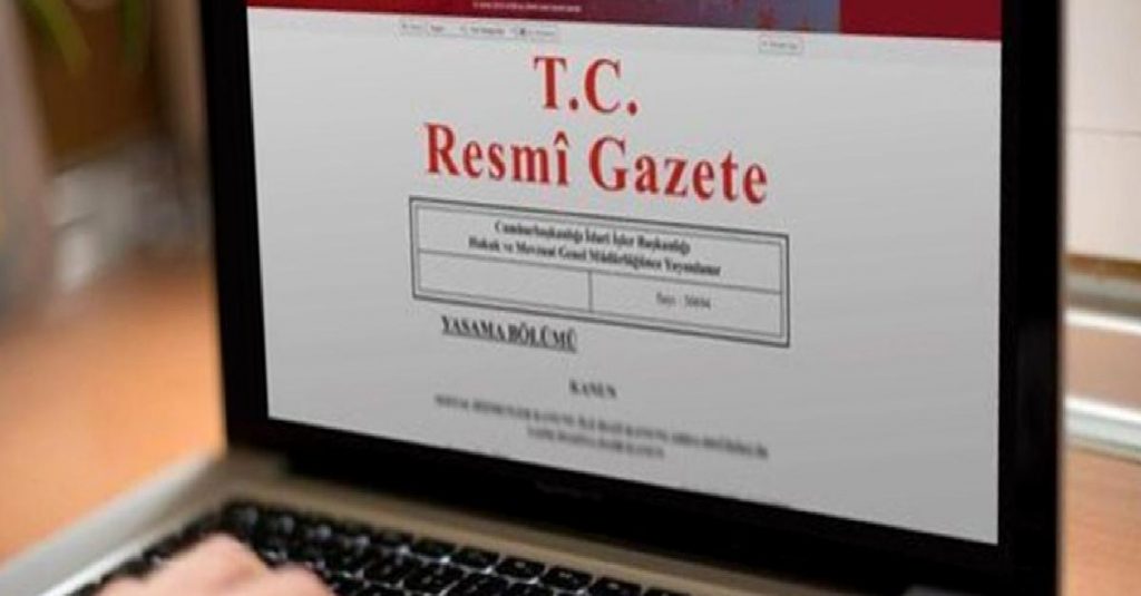 Resmi Gazete’de bugün (21.03.2022)