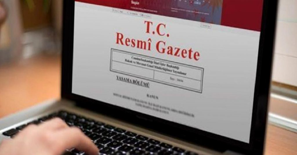 Resmi Gazete’de bugün (30.03.2022)