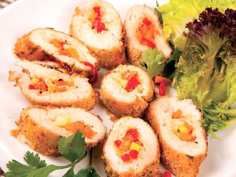 Sebzeli tavuk sarma Nasıl Yapılır?