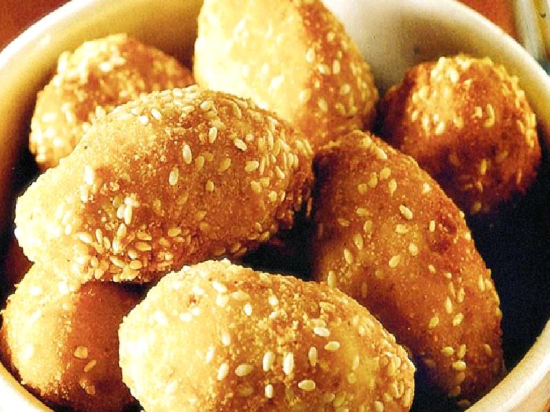 SUSAMLI VE FINDIKLI PATATES KROKET Nasıl Yapılır?
