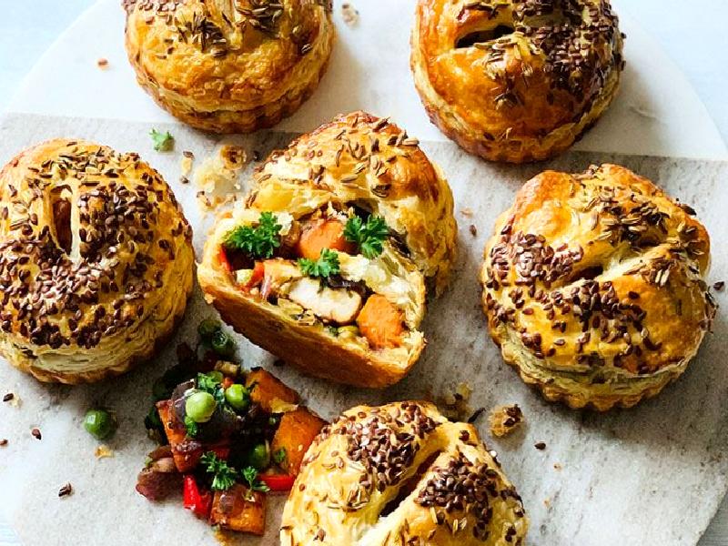 Tatlı Patatesli Ve Tavuklu Börek Nasıl Yapılır?