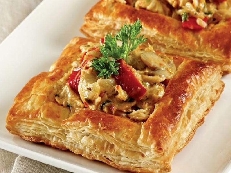 Tavuk etli milföy börek Nasıl Yapılır?