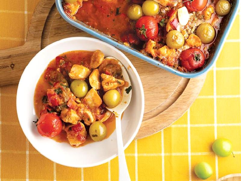 TAVUKLU YEŞİL ERİK KEBABI Nasıl Yapılır?