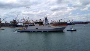 Türkiye’nin ilk milli istihbarat gemisi TCG Ufuk envantere giriyor