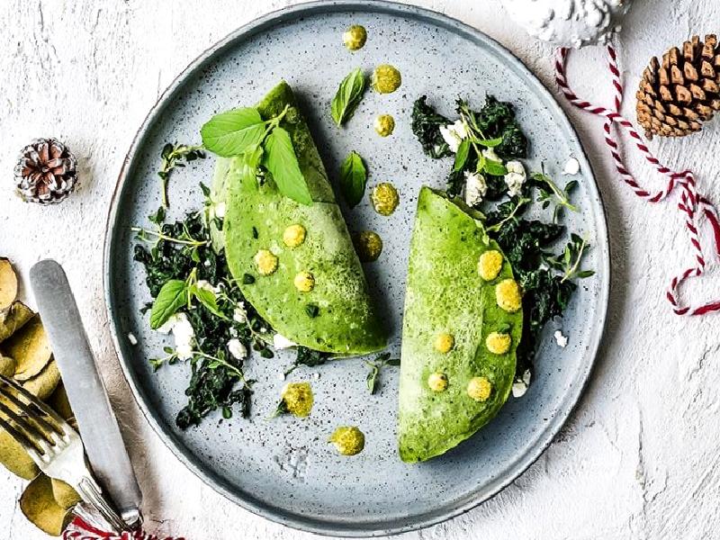 Yeşil krep Nasıl Yapılır?