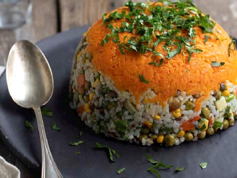 YEŞİL MERCİMEKLİ SOĞUK PİLAV SALATASI Nasıl Yapılır?