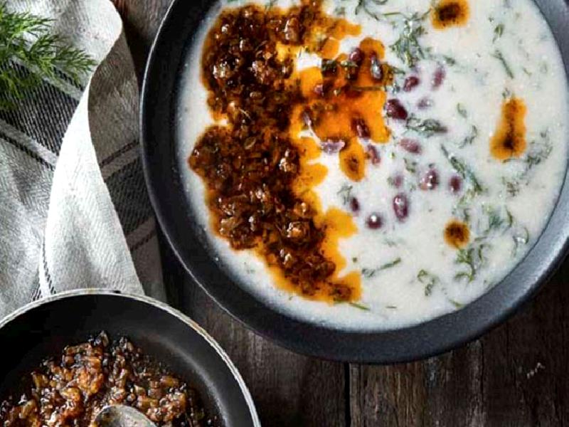 YOĞURTLU VE FASULYELİ ARAPSAÇI ÇORBASI Nasıl Yapılır?