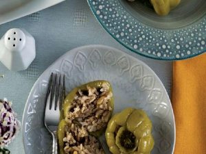 Zeytinyağlı biber dolması Nasıl Yapılır?