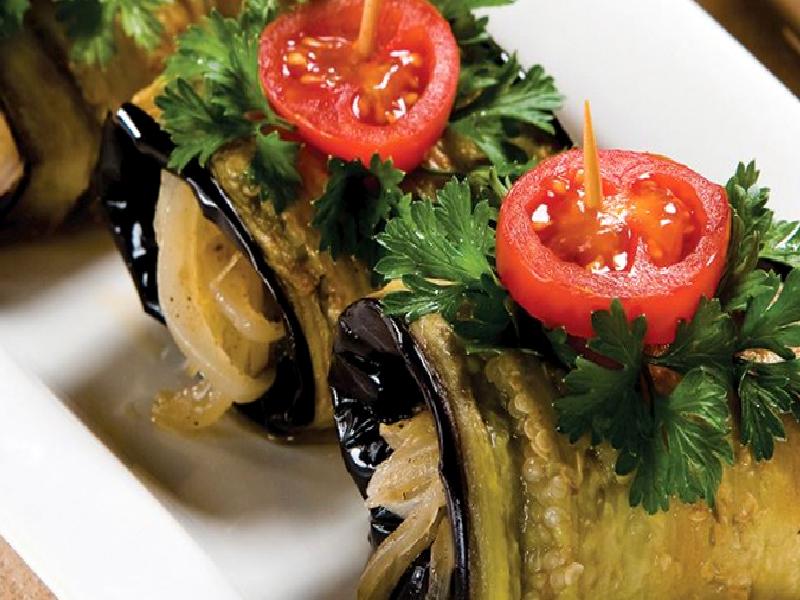 Zeytinyağlı Patlıcan Ruloları Nasıl Yapılır?