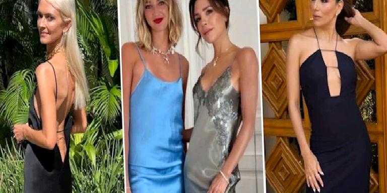 BECKHAM-PELTZ DÜĞÜNÜNDEN TREND ALARMI: SLIP ELBİSELER