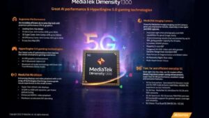 MediaTek Dimensity 1300 tanıtıldı: 200MP sensör desteği ve daha fazlası