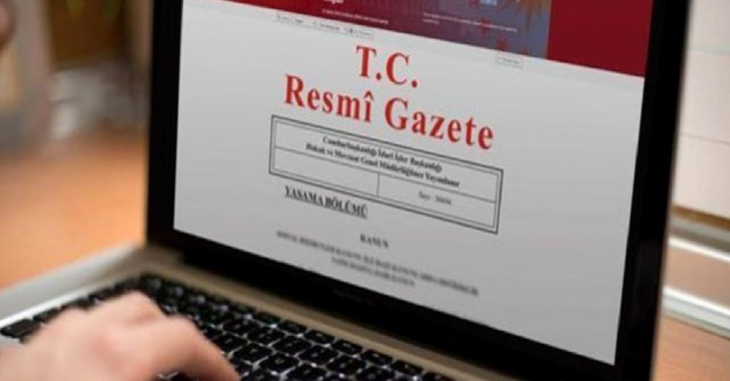 Resmi Gazete’de bugün (06.04.2022)