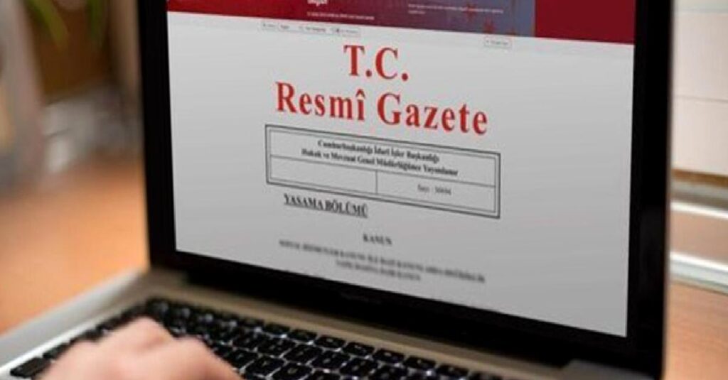 Resmi Gazete’de bugün (08.04.2022)
