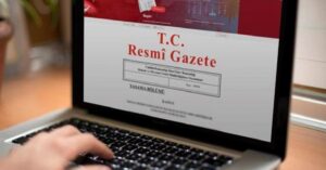 Resmi Gazete’de bugün (09.04.2022)