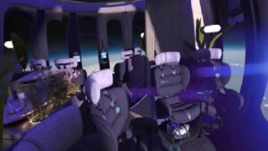 Space Perspective, yolcuları stratosfere çıkaracak kapsülünün iç mekanını paylaştı