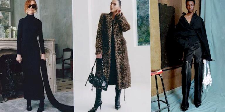 YENİ BALENCIAGA KAMPANYASININ YILDIZI KIM KARDASHIAN!