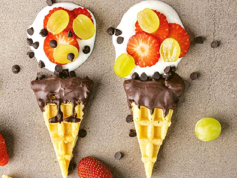 Dondurma Waffle Nasıl Yapılır?