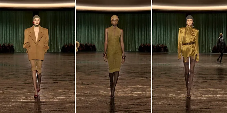 Paris Moda Haftası: Saint Laurent Sonbahar-Kış 2024-25 Defilesi