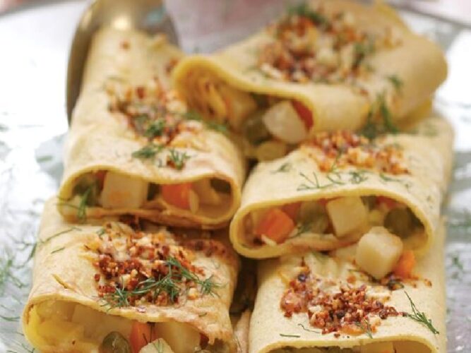 Sebzeli Krep Nasıl Yapılır?