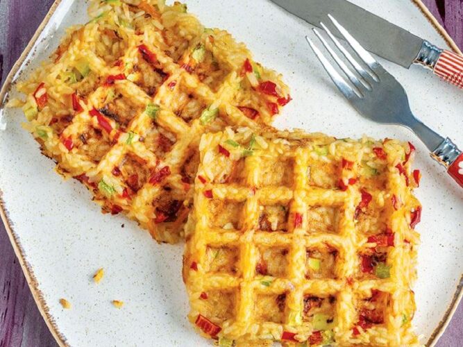 Pilav Waffle Nasıl Yapılır?