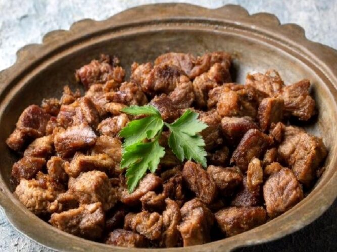 Düdüklüde Et Kavurma Nasıl Yapılır?